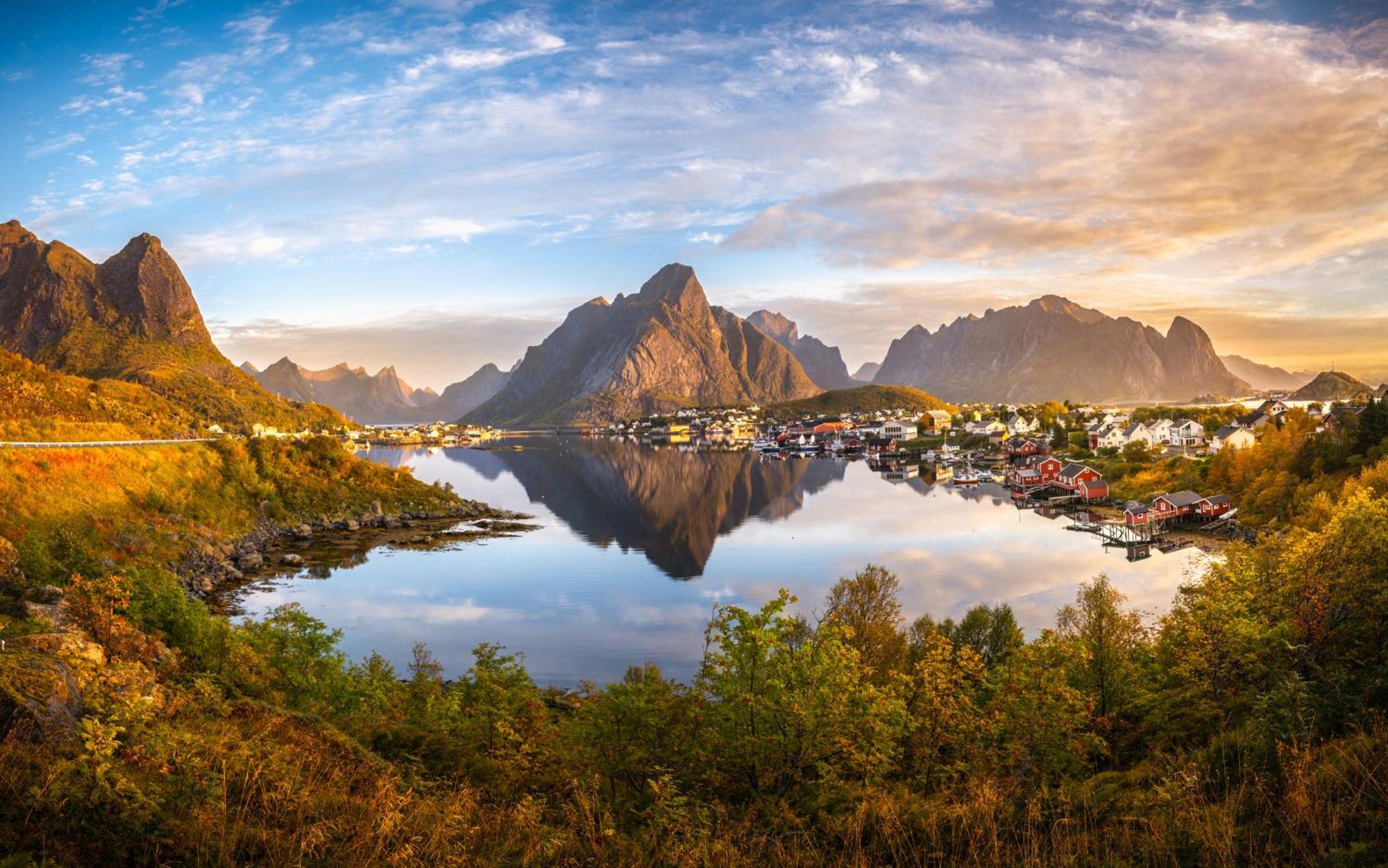 Lofoten Panorama Luxury Home With Sauna In Reine Exterior photo